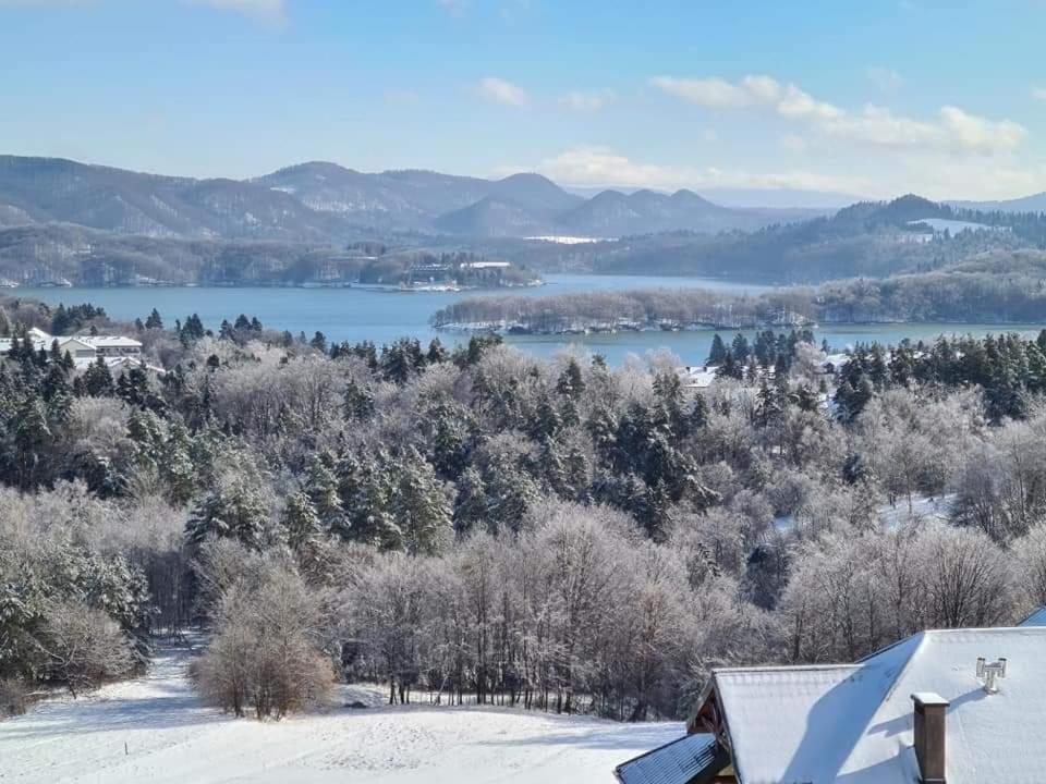 Noclegi Bialy Bor Widok Na Gory I Zalew Solinski 530-487-636 Polańczyk エクステリア 写真